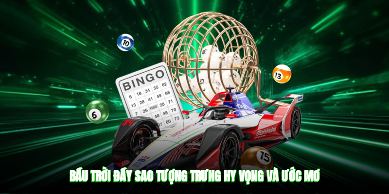 Bầu trời đầy sao tượng trưng hy vọng và ước mơ