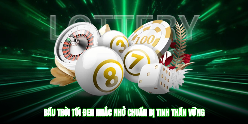 Bầu trời tối đen nhắc nhở chuẩn bị tinh thần vững